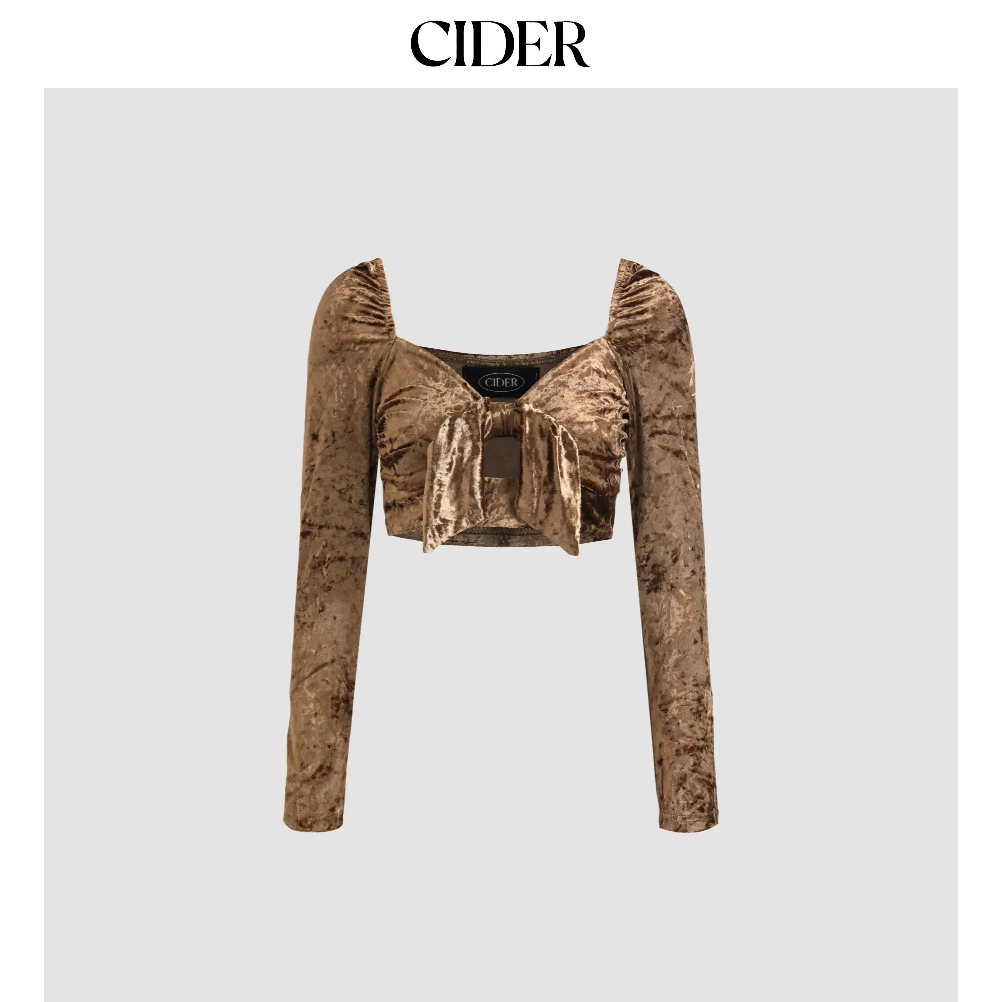 Cider Glitter Gold Crop Blouse SummerFinds Cider Glitter Gold Crop Blouse SummerFinds