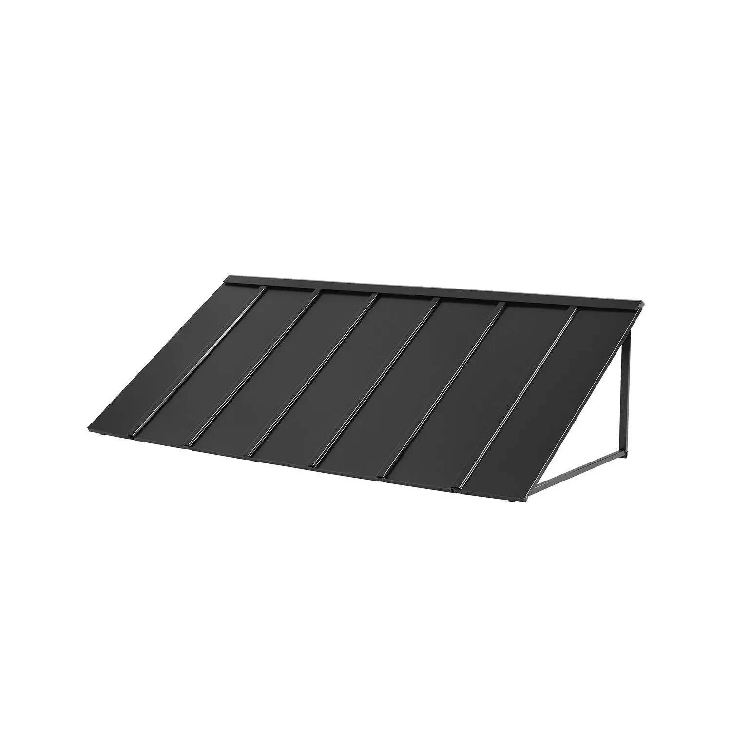 Outdoor Steel Front Door Awnings Canopy, 80x36 Inches, Window And Door Shade For Home Exterior, Anti-Rust Finish, Rust-Resistant Metal Shield, Weatherproof Protection, Easy Wall Mount Hardware Included, Durable Construction