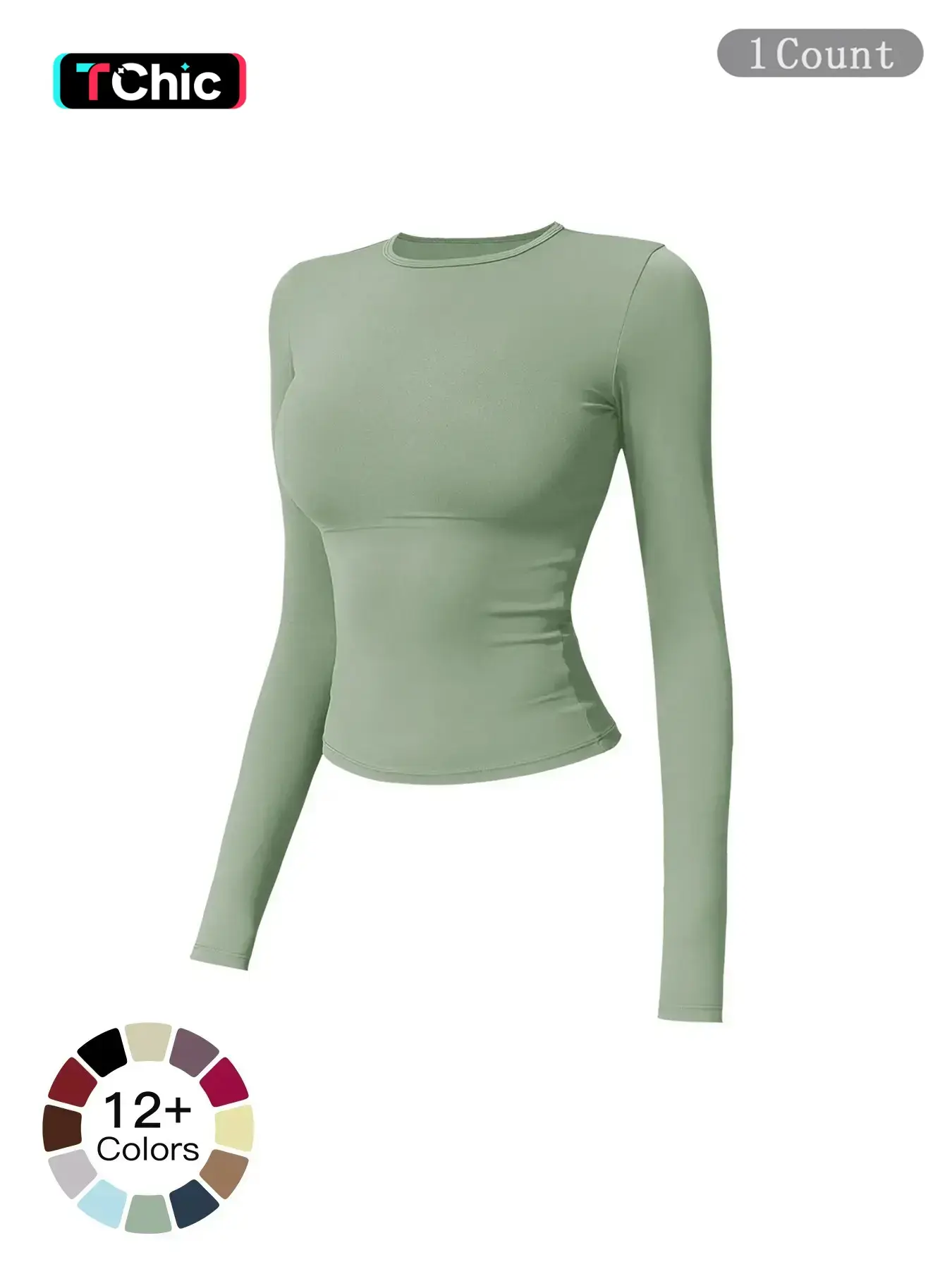 2026 New Fleece Long Sleeve Yoga Top, High Strength Fitness Wear, Pilates Running Sports Shirt, Sporty Style, Athletic Yoga Tops, Spring & Fall, Fitness Apparel, Activewear Clothing, Activewear Clothes