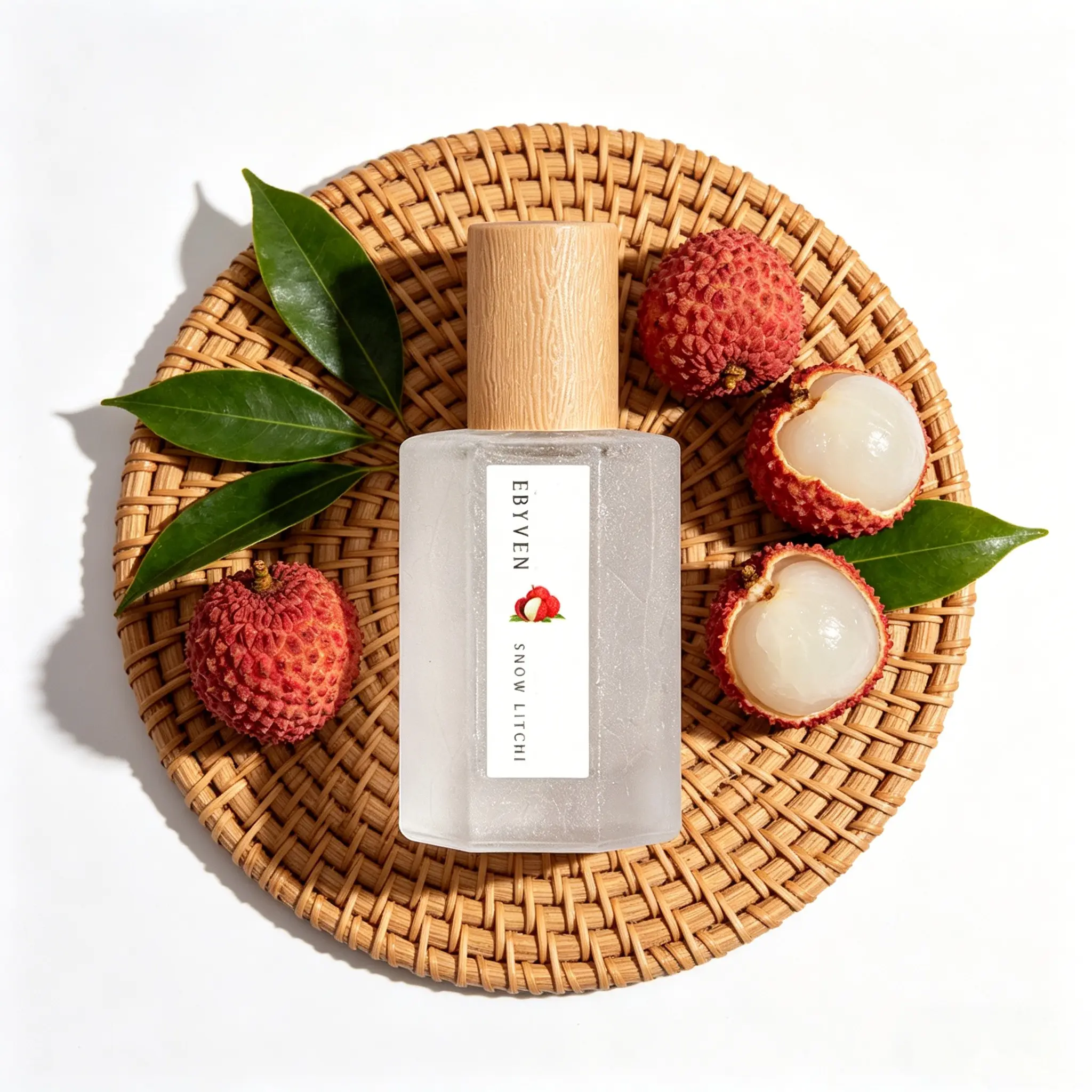 Fruit Essence Snowy Lychee Perfume for Women, Fruit Scented, Fresh Sweet Aroma, Long-Lasting Fragrance, Elegant Floral Note