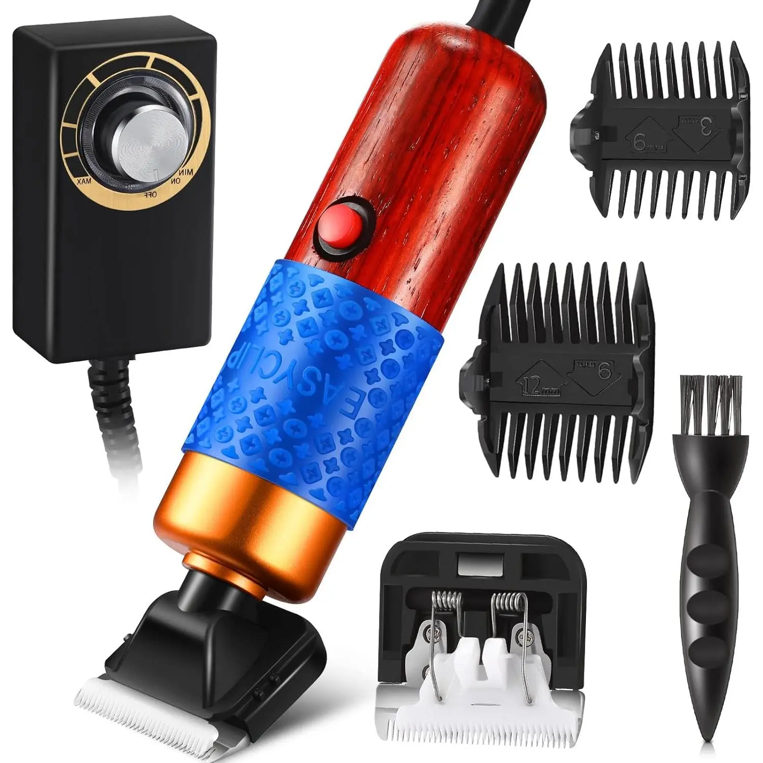 Carpet Trimmer with Shearing Guide Rug Tufting Carver  | Low Noise Electric Speed Adjustable Rug Shears Carpet Carving Tool for  and Cleaned Tufted Rugs
