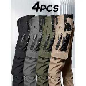 Tactical Pants for Men Stretch, Ripstop Work Pants for Men, Lightweight Hiking Cargo Pants, Outdoor Apparel, Suitable for Outdoor Sports,, Camping And Construction Personnel, Gift for Summer-SOVTEMP(Sheets)