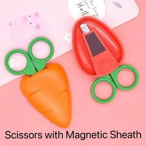 Magnetic Cute Small Scissors, Adorable Design for Kids & Adults, Perfect for Crafting & Daily Use, Fun & Practical Tool