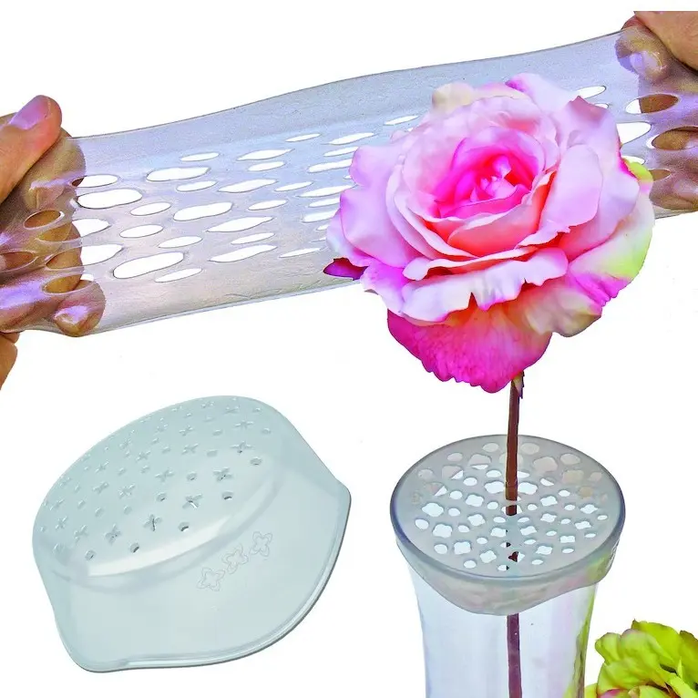 Silicone Flower Arranger, Flexible Grid Vase Insert with Variable Holes, Stable Plant Stem Holder, Floral Organization Tool for Home Decor, Weddings & Centerpieces,Personalized,mail,,decorative,aerobic,party,indoor,belt,video,Vintage,Solar,hd,prof,,,,Mini