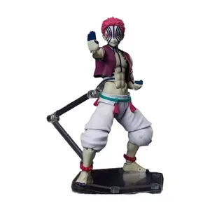Demon Slayer Upper Three String Handheld Figure Sp-146, Moveable Anime Collectible Model, High-Quality Demon Slayer Merchandise