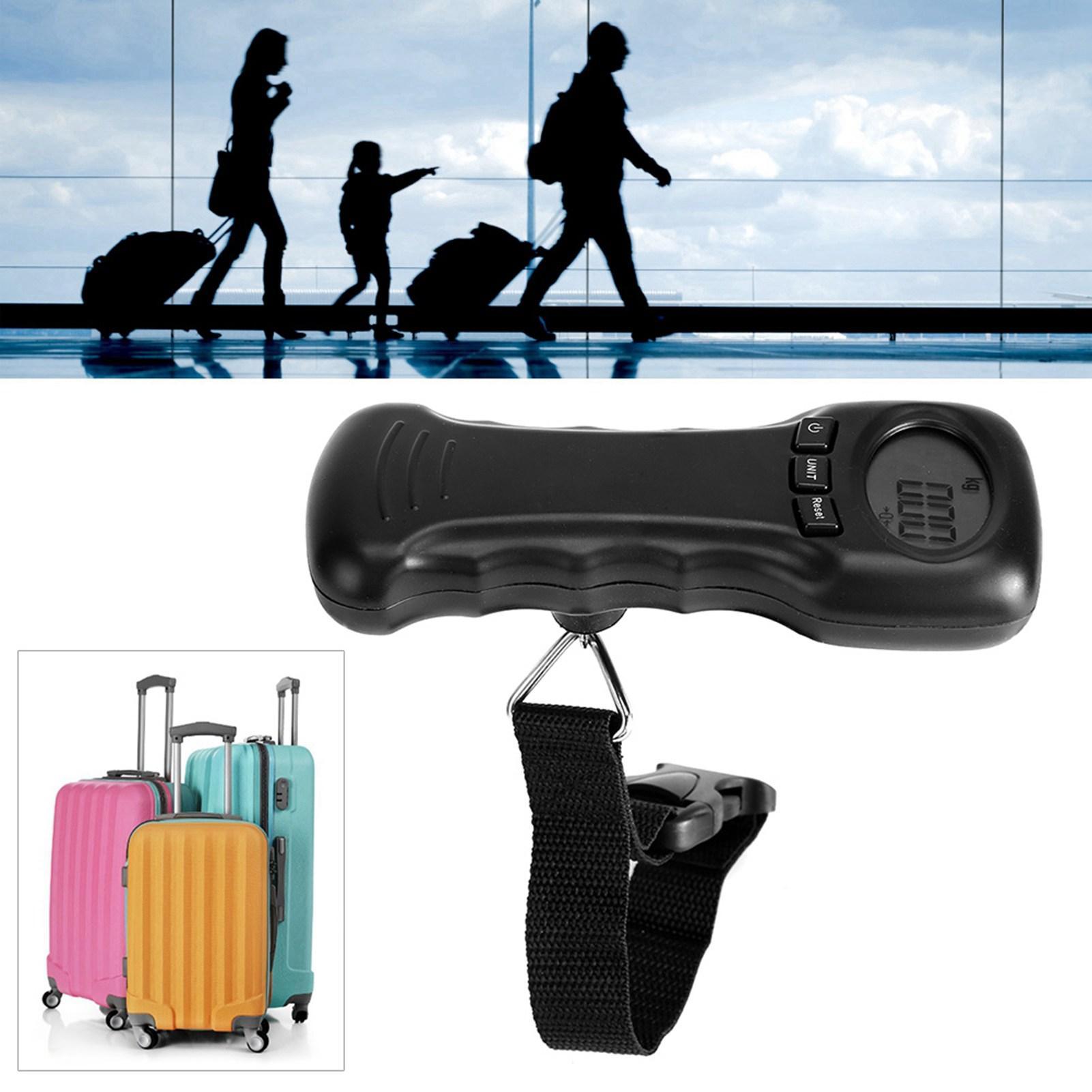 Luggage Scale, 44 kg / 97 lb Capacity Portable Travel Hook Scale with Digital Display Screen, Auto-Lock Function for Easy Reading and Data Recording Luggage Scale, 44 kg / 97 lb Capacity Portable Travel Hook Scale with Digital Display Screen, Auto-Lock Function for Easy Reading and Data Recording