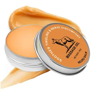 Nerve Relief Balm Natural Herbal Joint Care Cooling Soothing Massage Cream with Magnesium Menthol Joint & Muscle Care Ointment