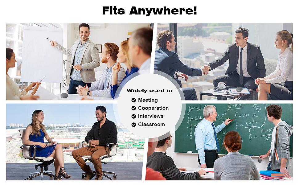 132G (9800 Hour) Voice Activated Recorder - Elasound Voice Recorder with AI-Intelligent Triple Noise Reduction, Portable Audio Recorder for Work, Lectures, Meetings, 100H Continuous Recording Device