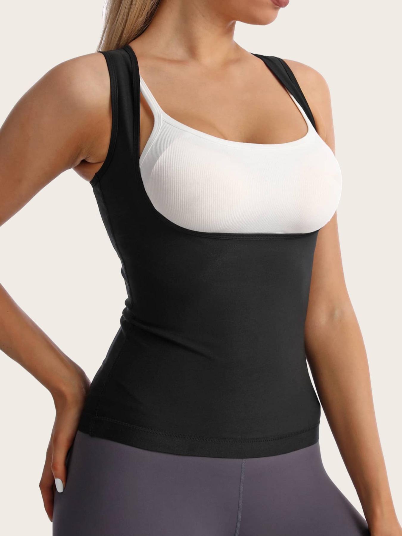 Women's Sleeveless Shapewear Tank Top, Sweat Vest, Tummy Shapewear, Sauna Sweat for Women Sauna Shaping Underwear for Gym Sports Outdoor, Shapewear for Women, Underwear for Women