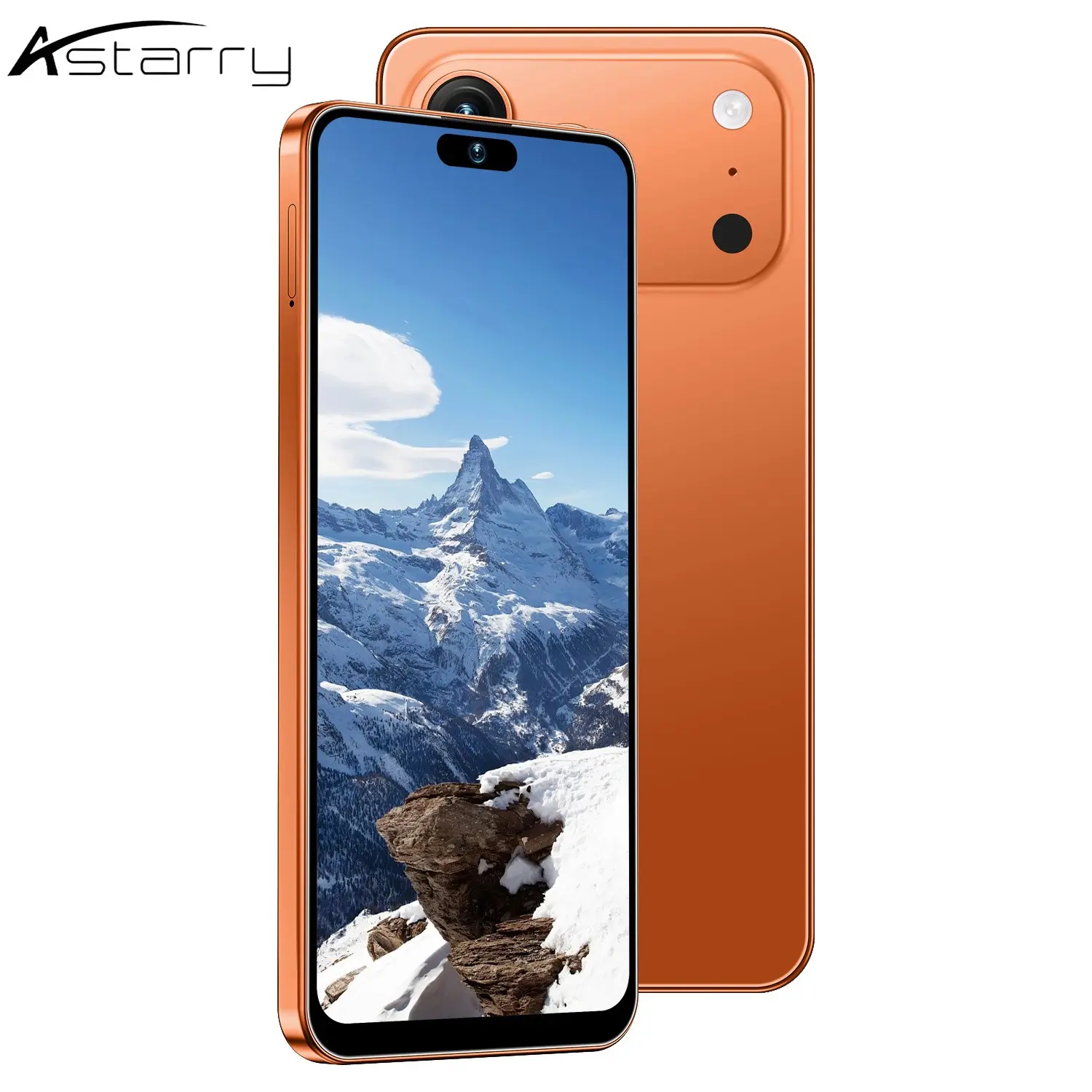 Astarry-17 Pro Max Android Smartphone, 64GB Storage, 4GB RAM, 6.93-Inch HD Display, 4100mah Battery, Dual Sim, 5+13mp Camera, GPS, Face ID, WiFi, TF Card Support, Large Screen Smartphone
