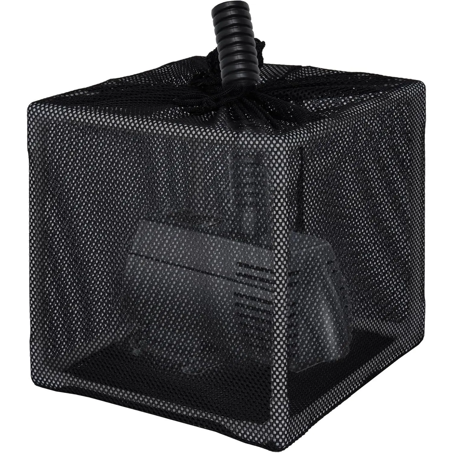 Pond Filter Box, Anti-Clogging Pond Filters for Outdoor Ponds Nylon Media Mesh Water Pump Cover Barrier Bag with Drawstring, Pond Pump Filter Bag (10 Inch)