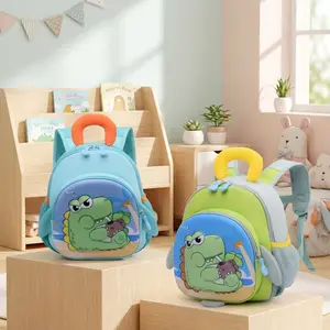 Graduation Season Cartoon Dinosaur Hard Shell Backpack for Toddler Ages 3-5, Cute 3D Double Shoulder Bag for Kindergarten Boys Girls, Lightweight Baby School Bag for Preschool Travel