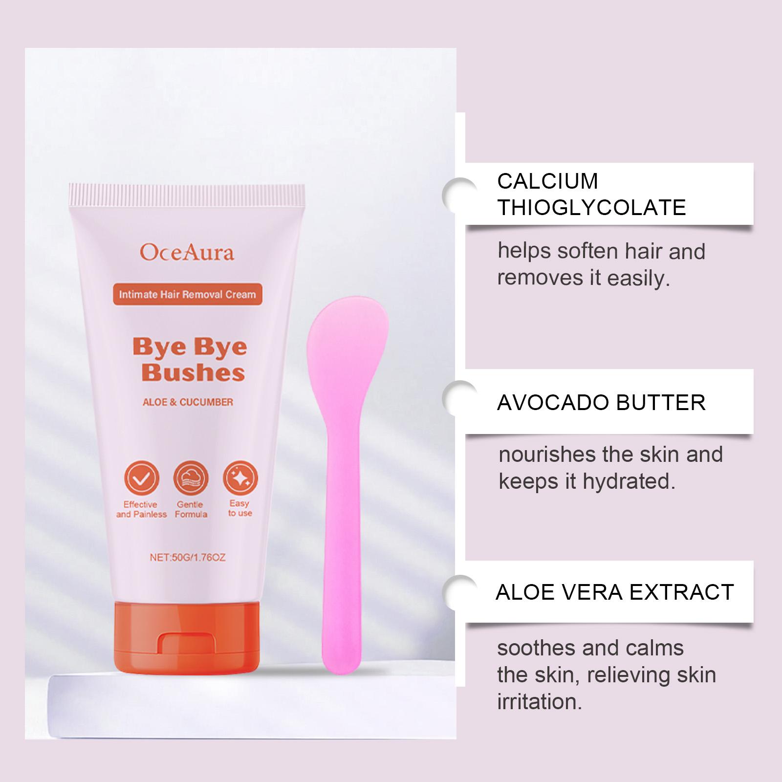 Gentle Hair Removal Cream, Moisturizing Hair Removal Gel for Face, Body, Underarm, Legs, Arms, Hair Removal Product for Women & Men, Body Care Products