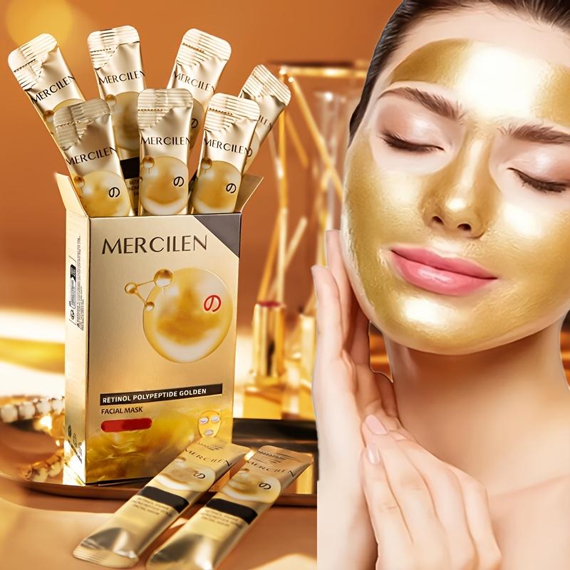 Retinol Snake Venom Gold Mask, 10pcs/box Moisturizer Hydrating
