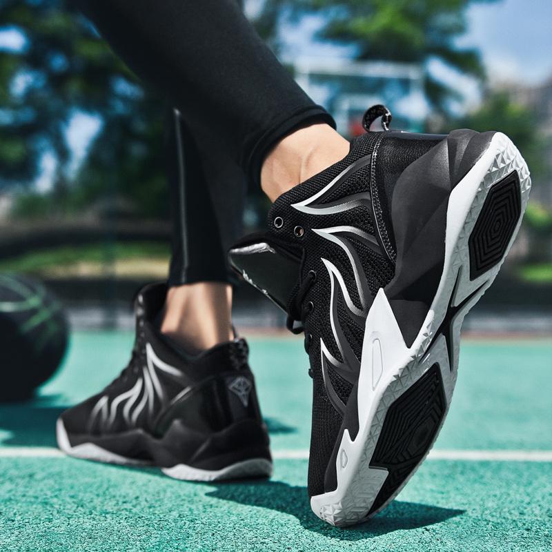 UYCEKK Women'S Basketball Shoes - All-Season High-Top Support Sneakers with Shock-Absorbing Cushioning, Anti-Slip Rubber Sole & Breathable PVC Upper - Large Size Range, Arch Support & Traction Tread for Court Sports - Durable Wear-Resistant Sneakers for W