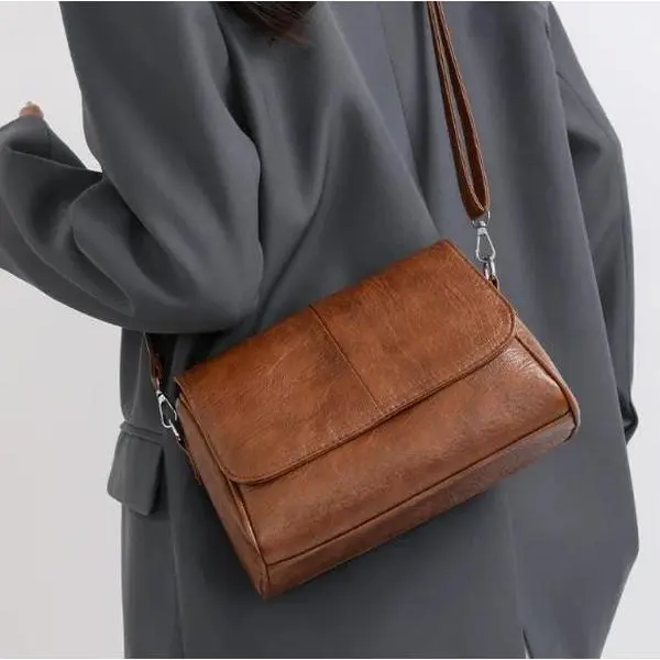 Women's Large-Capacity Fashionable Portable Single Shoulder Bag - Simple Crossbody Messenger Bag