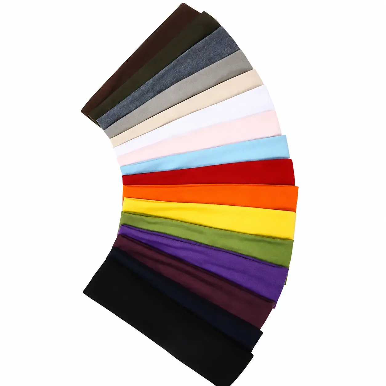 Women’s Soft Non-Slip Athletic Headbands Set – 8-Pack Breathable Stretch Hair Bands for Yoga, Running, Gym Workouts, and Daily Wear – Lightweight, Sweat-Absorbing, One-Size-Fits-Most Design