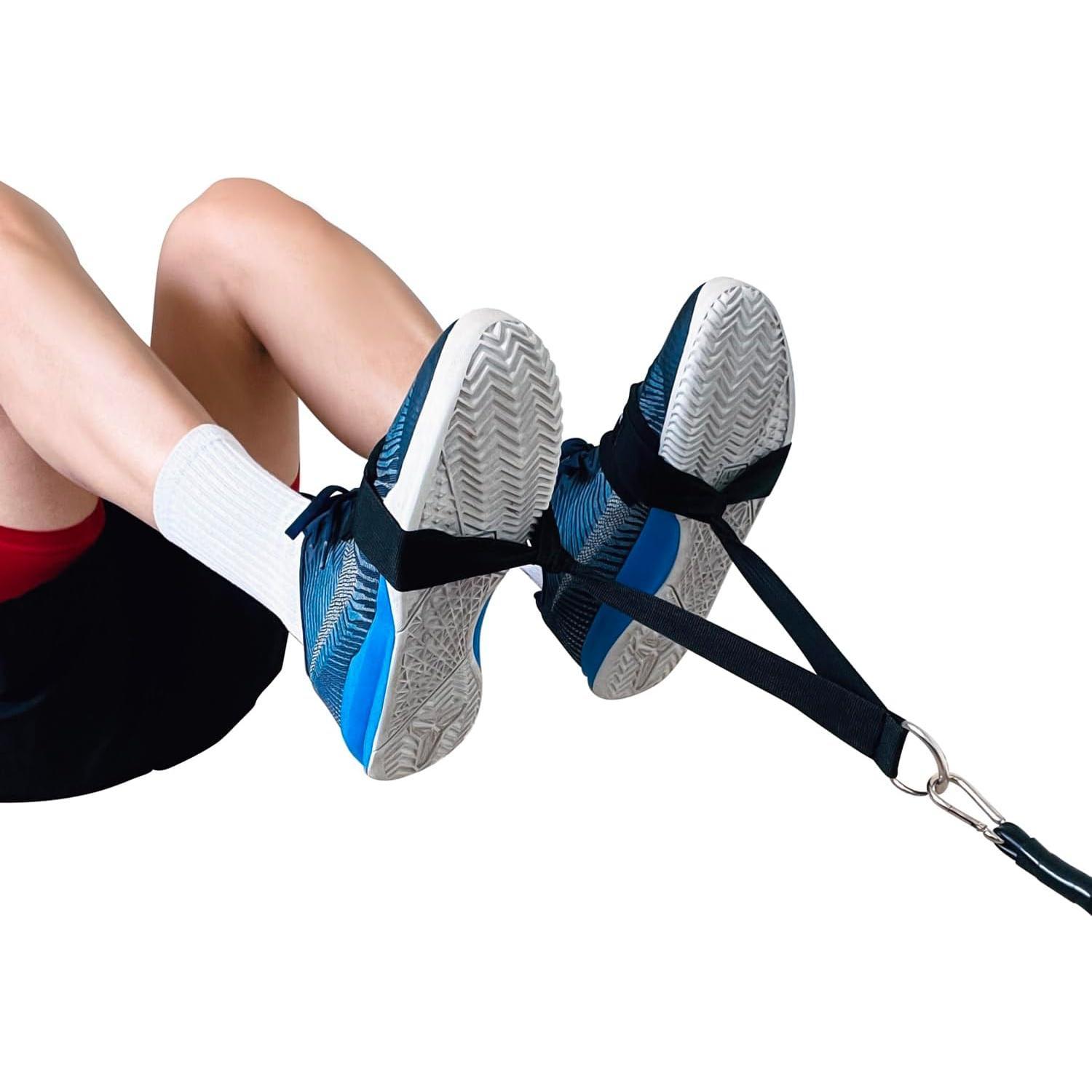 Flexor  Strap | for  Over  Workout  Machine Attachment | Reverse Squat Strap | Foot Strap