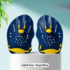 Adjustable Swim Hand Paddles, Lightweight Water Resistance Training Gloves, Ergonomic Paddles to Improve Swimming Speed -Ideal for Lap Swimming, Training, Building Arm Strength & Improving Technique Lightweight Swim Paddles for Adults & Beginners