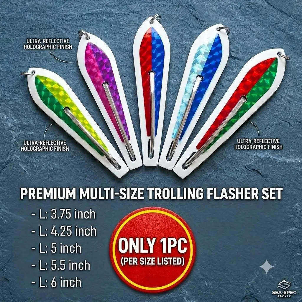 3.75-6inch Spoon Shape Metal Lure, 3D Fish Scale Pattern Deep Sea Jigging Bait, Ideal for Kingfish and Mackerel Fishing