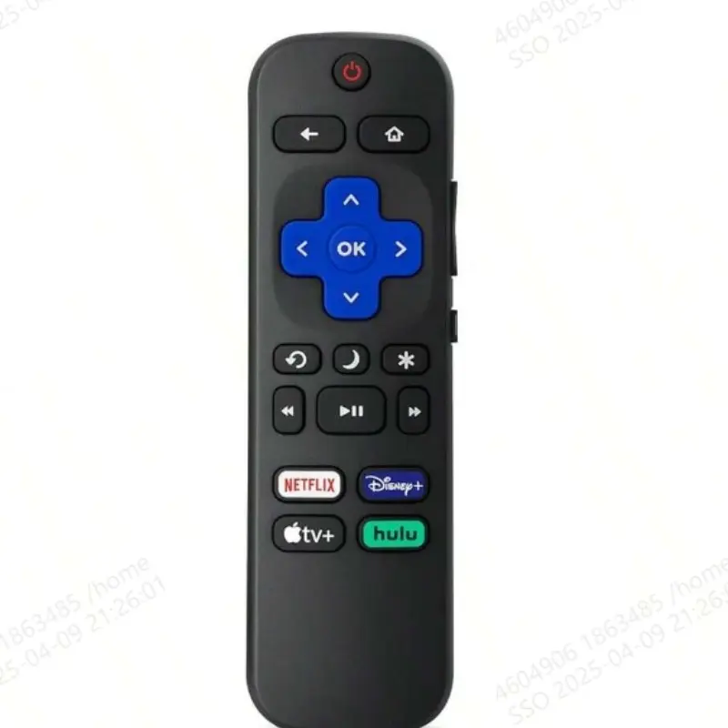 New Remote Control for Rk apple TV Set Top Box STB 1/2/3/4 Express Premiere Ultra Controller with Netflix Hulu Shortcut Buttons Directly Use