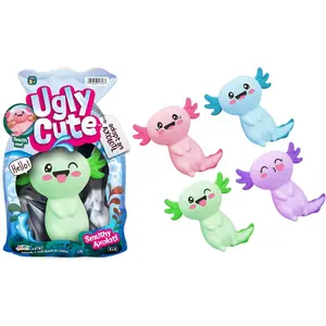 JA-RU Ugly Cute Axolotl Squishy Toy (1 Pack) – Squishy Axolotl Toys for Kids, Stretchy Animal Stress Balls, Axolotl Party Favors, Goodie Bag Stuffers & Classroom Prizes. 4743-1