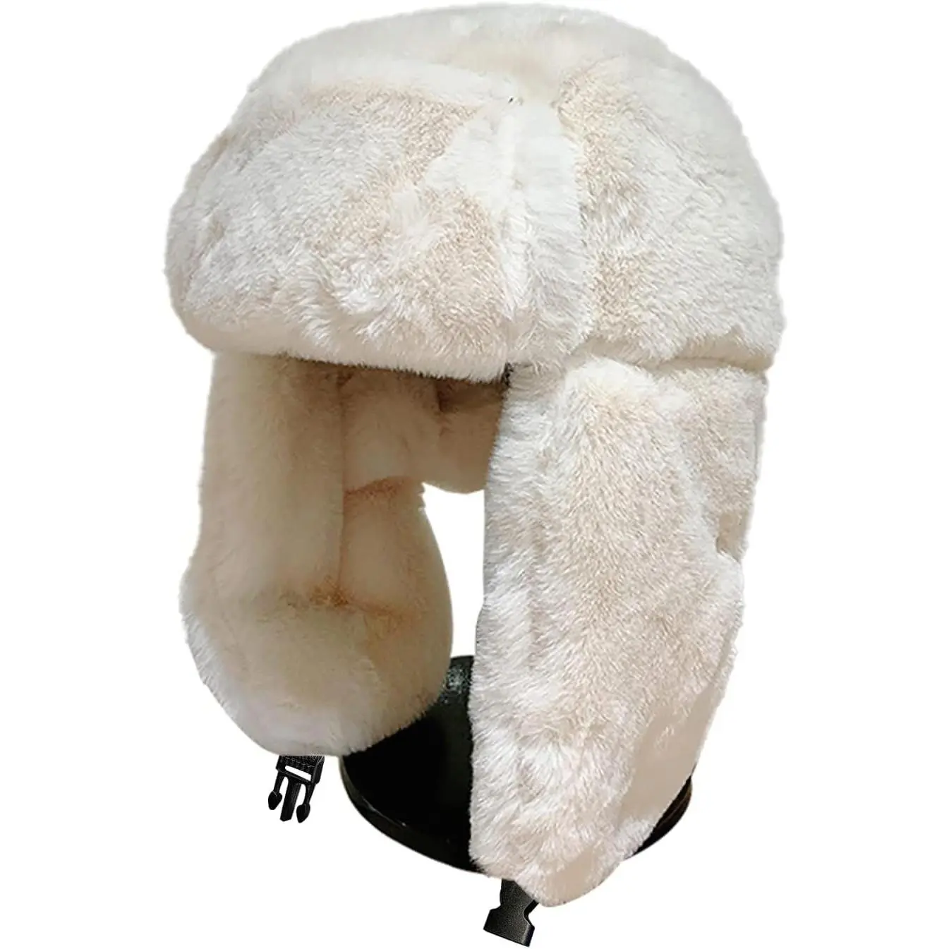 Winter Ushanka Russian Trapper Hats with Ear Flaps Warm Full Hood Windproof Fluffy Hat for Men and Women