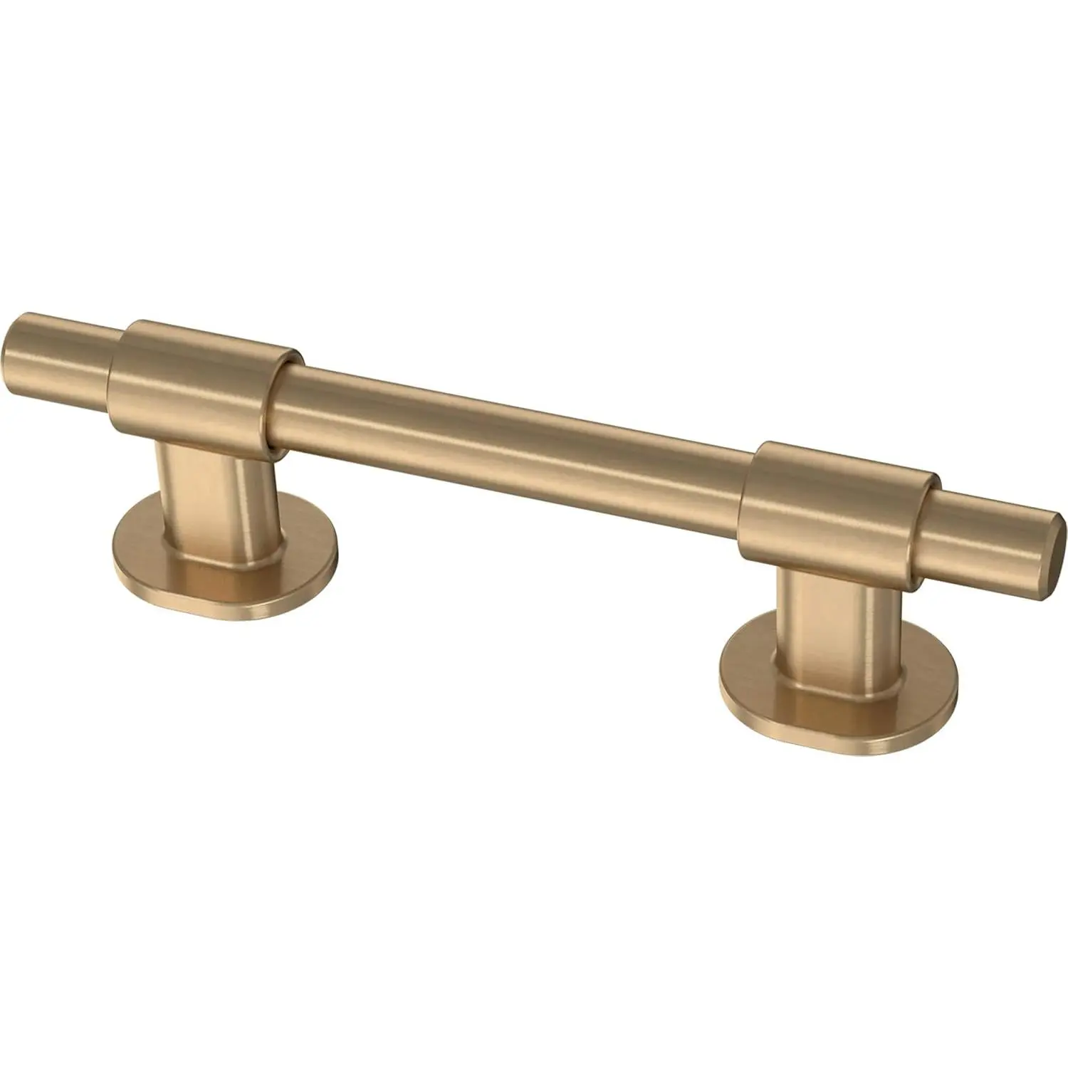 5 Pack Champagne Bronze Gold Cabinet Handles Adjustable Drawer Pulls for Kitchen Cabinet Knobs Dressers and Cupboards Fits 1-3/8 to 4 Inch (35–102mm) Hole Center| Adjusta-Pull™
