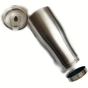 Diversion safe Stainless Steel Coffee Cup mug with Independent Bottom Storage Compartment, Leak-Proof Insulated Travel Mug with Lid
