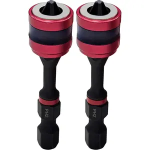 Tools NIBCI331  Float  Screw Holder No.2 PH (2pc Carded)  Rated for Heavy Duty Use