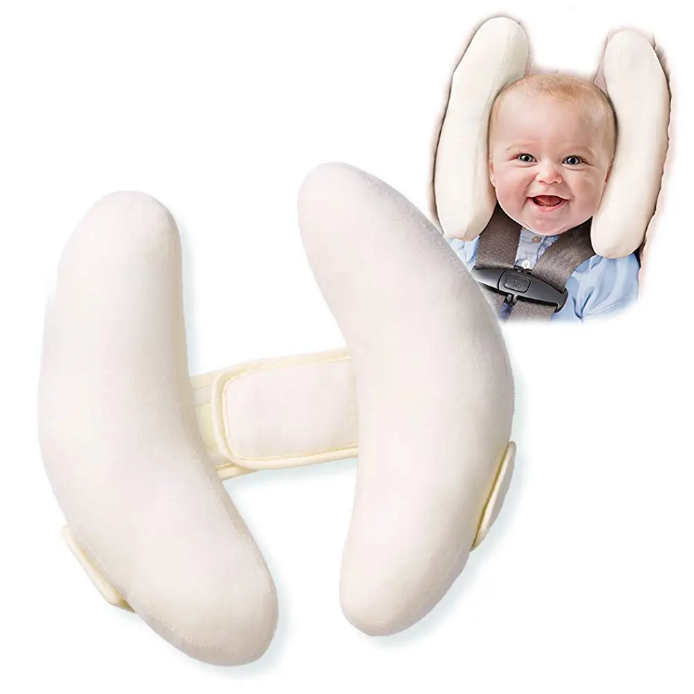 Adjustable Baby Head Support Pillow - Portable Infant Neck Pillow for Car Seats, Comfortably Rests Newborn's Head, No Warning Applicable,sohochic
