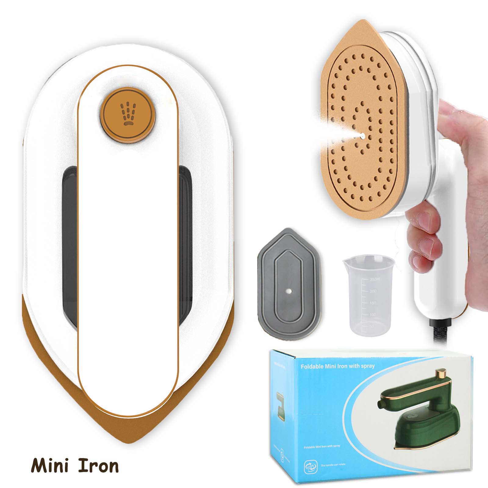 Explosive 180° Rotating Handheld Mini Iron, 1 Count Fast Heating, Lightweight and Portable Mini Iron for Daily Home, Dormitory, Travel, Out Of Work, Business Trip, Clothing, Shirt, Trousers, West Skirt, Clothes Wrinkling