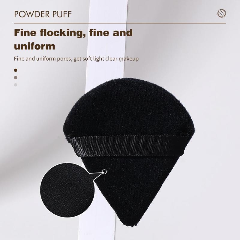 Makeup Puff, 5 Counts Soft Dry & Wet Use Powder Puffs for Liquid Foundation, Loose Powder, Concealer, Cream, Makeup Tool for Blending & Facial Detailing, Valentine's Day Gift