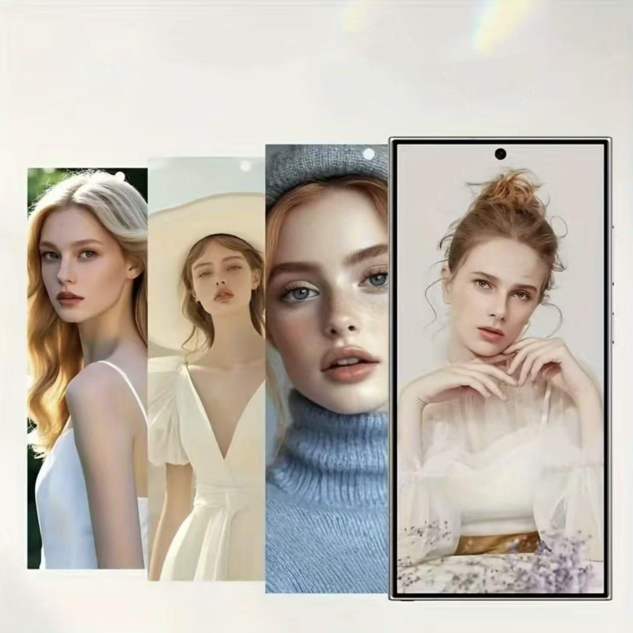 S25Ultra Android Smartphone, 6.8 Inch Dual 108MP+48MP Cameras, Long-Lasting 6800mAh Battery, Fast Charging, OTG Function, Facial Recognition Unlocking, Stylus, 12GB RAM +512GB ROM, 5G Network, Unlock Cellphone