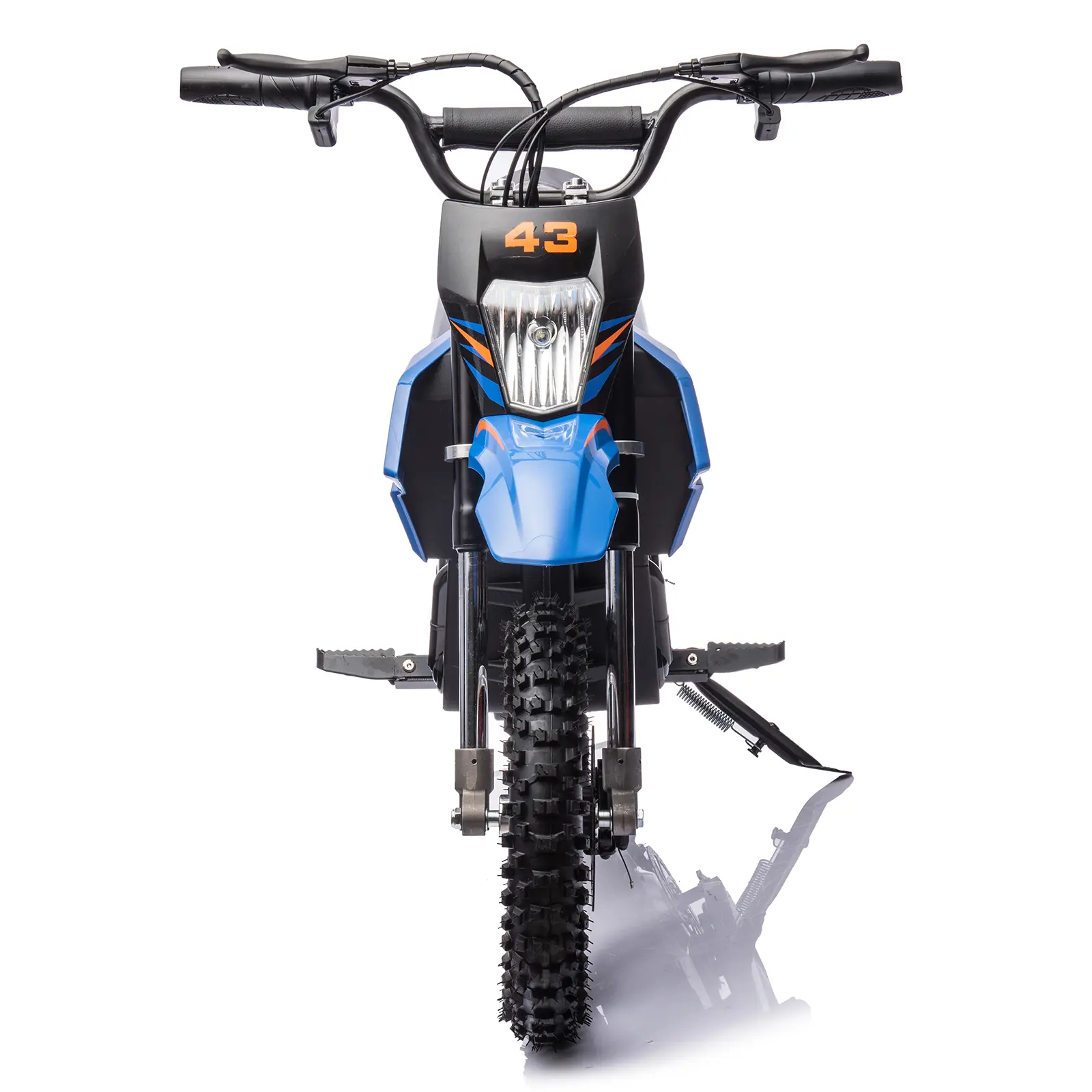 Gaomon 36V Battery-Powered Off-Road Dirt Bike Motorcycle for Teens - 500W Max Power, LED Light, Leather Seat, Disc Brake, Air-Filled Tires, 175 lbs Capacity