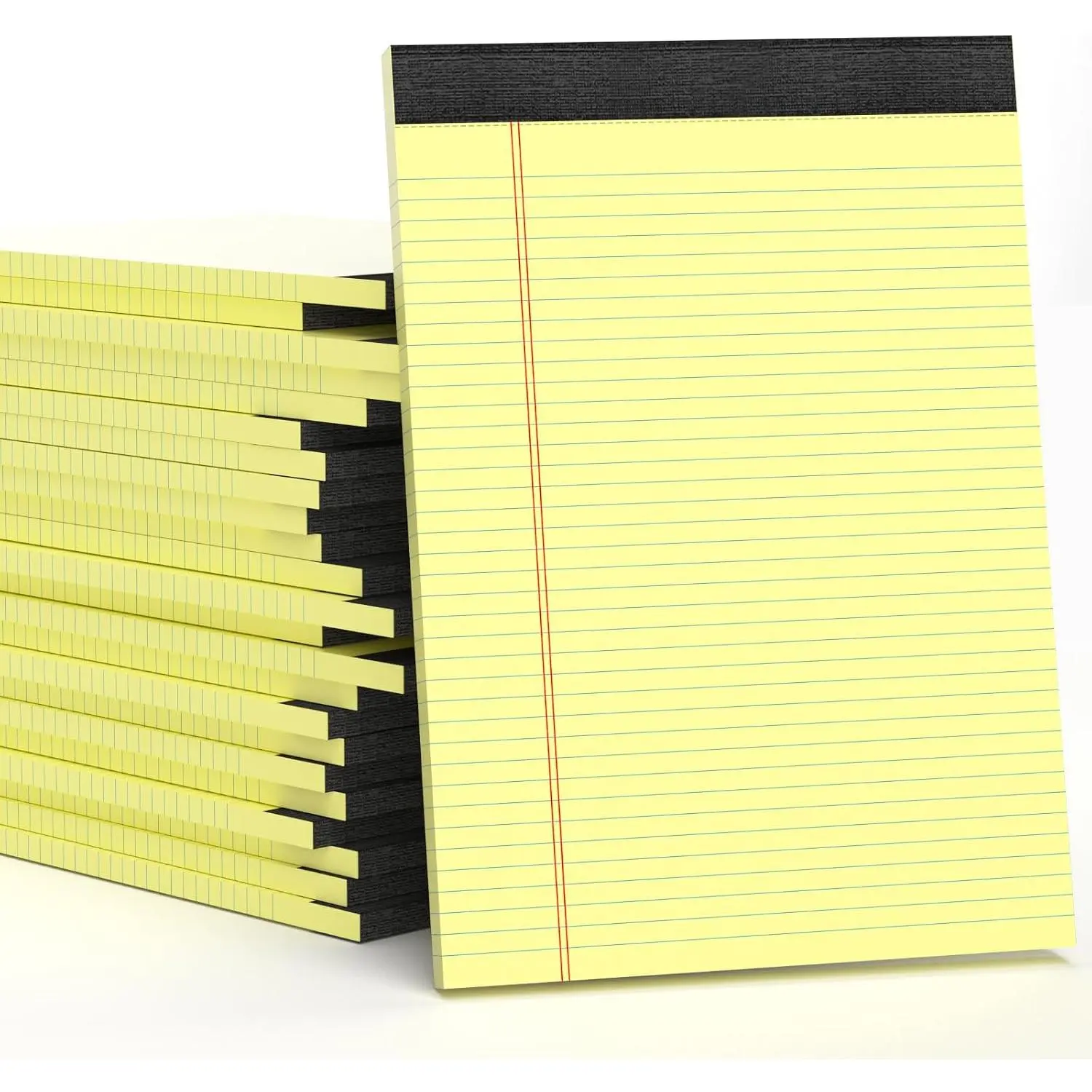 Yellow Note Pads 8.5 x 11, College Ruled Legal Pads 8.5 x 11 Notepads