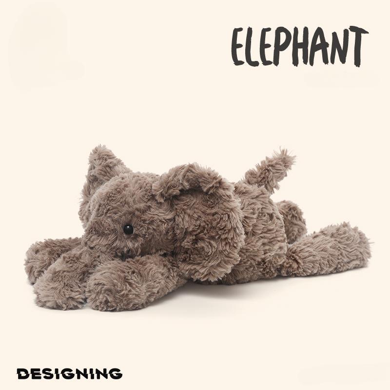 Jimny Elephant Plush Toy Cute Doll Super Soft Sleep Hug Ragdoll Birthday Gift for Kids Jimny Elephant Plush Toy Cute Doll Super Soft Sleep Hug Ragdoll Birthday Gift for Kids