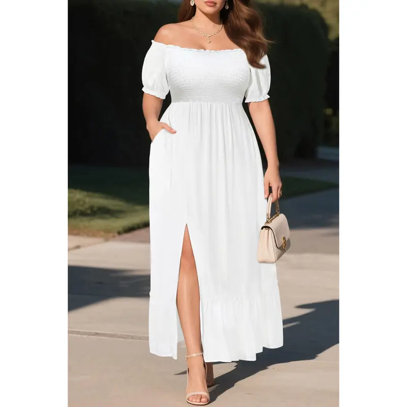 long white dress plus size - TikTok Shop long white dress plus size - TikTok Shop