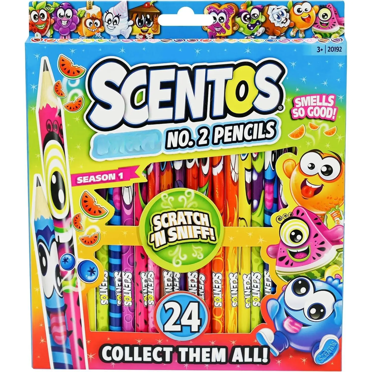 Scented Pencils for  - No. 2 Lead Pencils - Cute Pencil - For Ages 3 and Up - 24 Pack