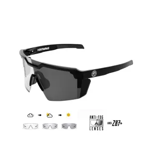 Photochromic Z87+ Polarized Safety glasses,Sunglasses for Men & Women Oversized Vintage UV400 Y2K Aviator Eyewear Ideal for Fishing, Golf, Cycling, Driving, and Sports