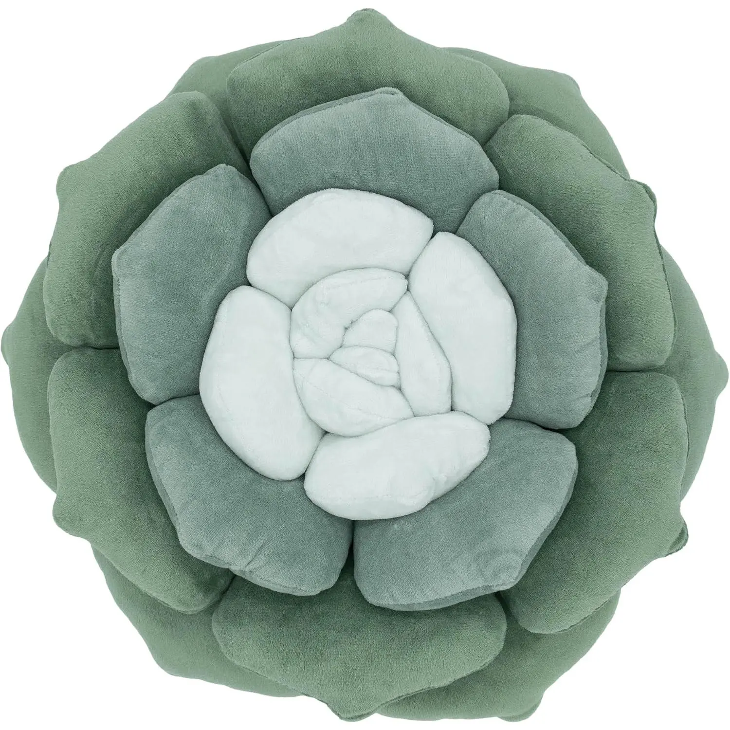 Throw Pillow in Monochromatic Colors - Flower Shaped Pillow – Soft Plush Floral Throw Pillow for Bed, Couch, Sofa &  Room | Cute  Bloom Cushion for Aesthetic Room