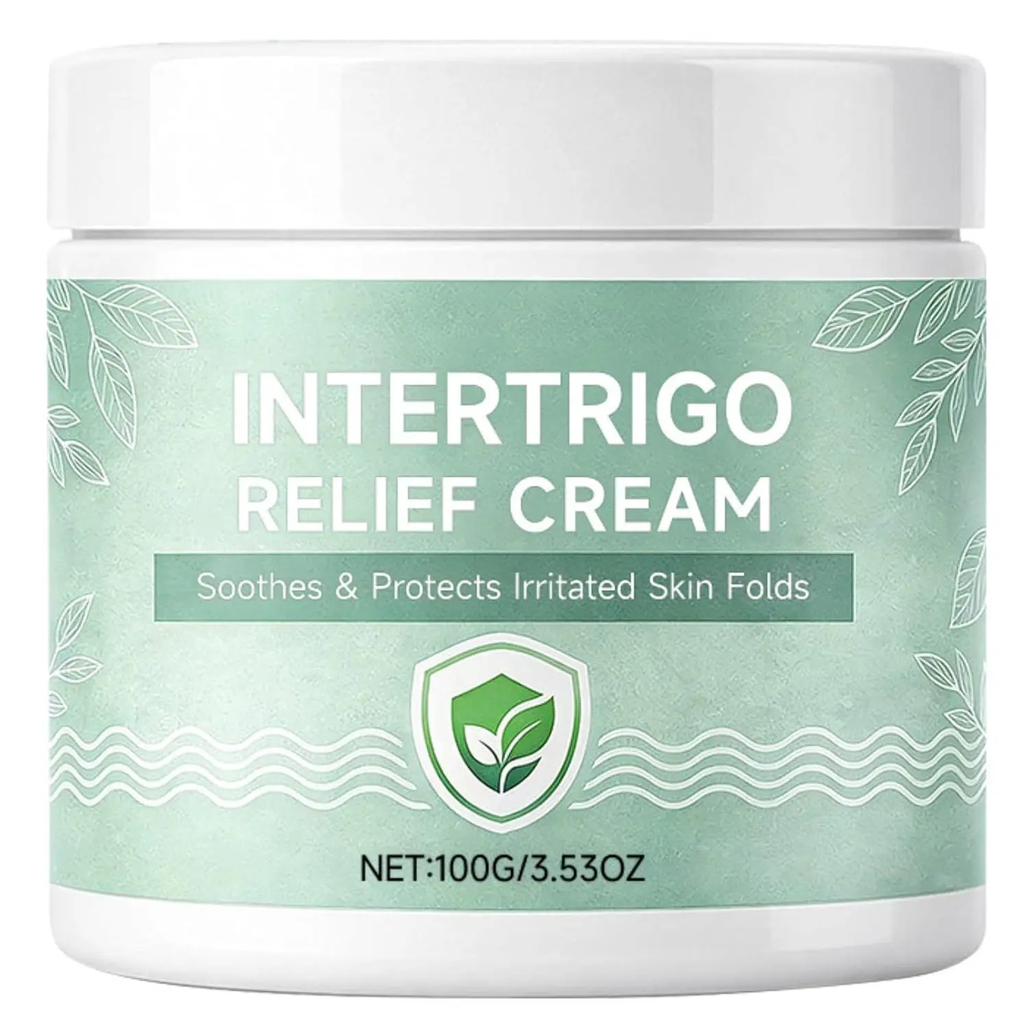 Intertrigo Cream, Skin Fold Care & Chafing Support Cream, Helps Soothe Irritated Skin and Reduce Friction, Supports Skin Comfort, Fast-Drying Non-Greasy Formula for Daily Use (3.53 oz, Pack of 1)