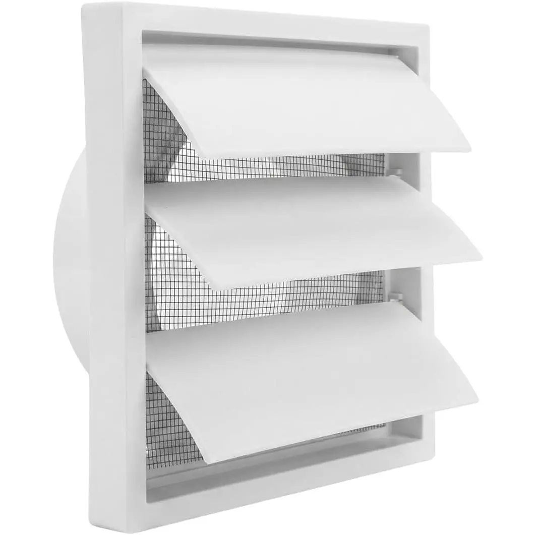 4" Dryer Vent Cover, For Outside Exhaust Vent | Easy Install  Dryer Exhaust , Rain & Pest Proof Outdoor Dryer Exhaust Cover