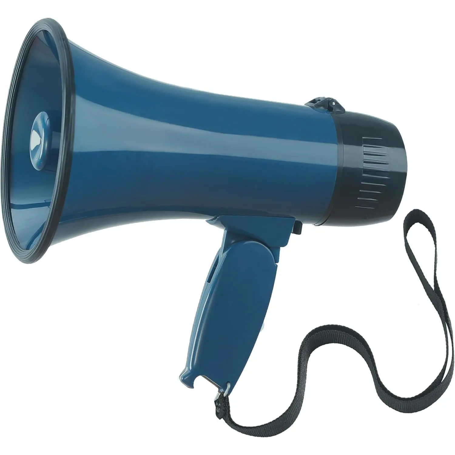 Megaphone with Speaker Microphone Siren and 240-Second Recording Bullhorn Includes Volume Control for Outdoor Events and Crowd Management