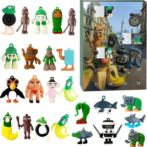 Advent Calendar 2026 for Kids,24 Days of Surprise Countdown Calendar with 24pcs figurines for Boys & Girls,Gifts for Valentine's Day Easter Basket Stuffers, Fun Christmas Party Favors for Kids
