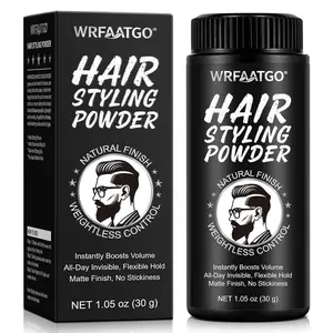 Men's Hair Styling Texture Powder Adds Volume and Texture No Oil Greasy Residue Invisible Matte Finish All Day Hold for Oily Hair