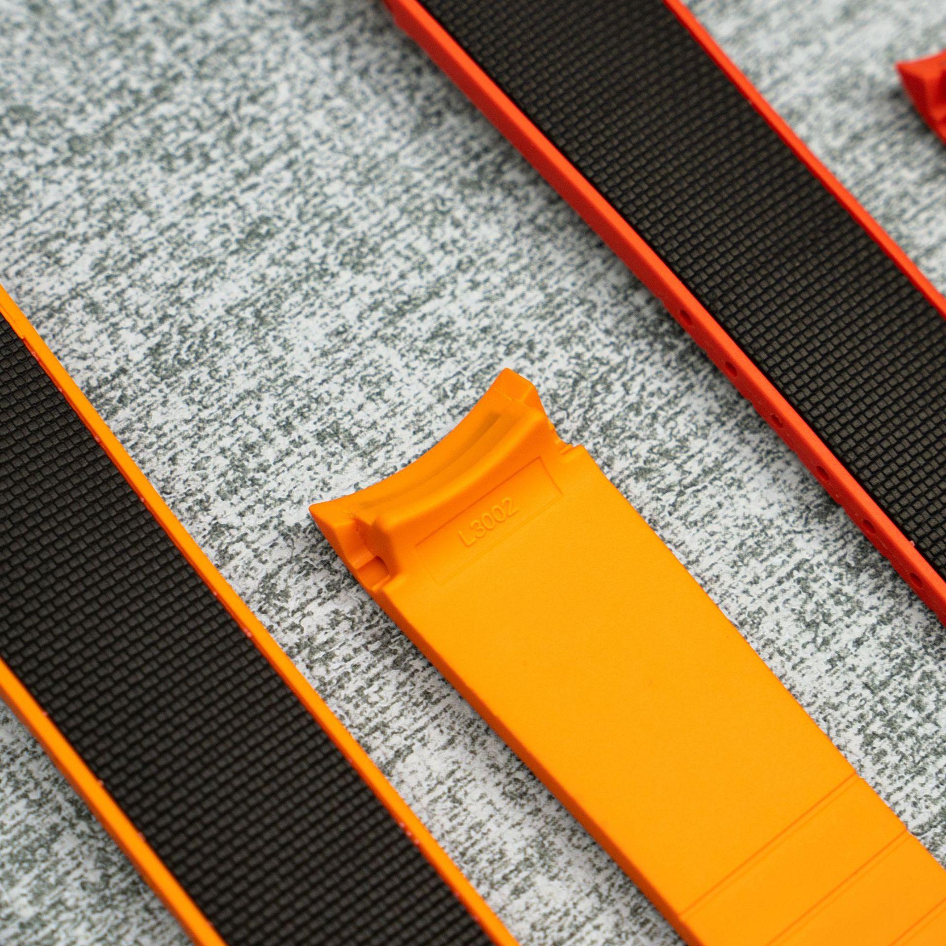 Suitable for Longines Conquest diving series liquid silicone watch strap