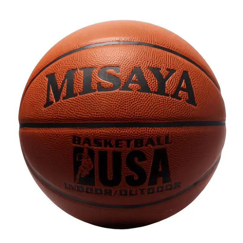 Purple-Gold Mixed Color Basketball - Men's, Women's Game & Training Ball, Youth Student Back-to-School Gift Basketballs, Unisex