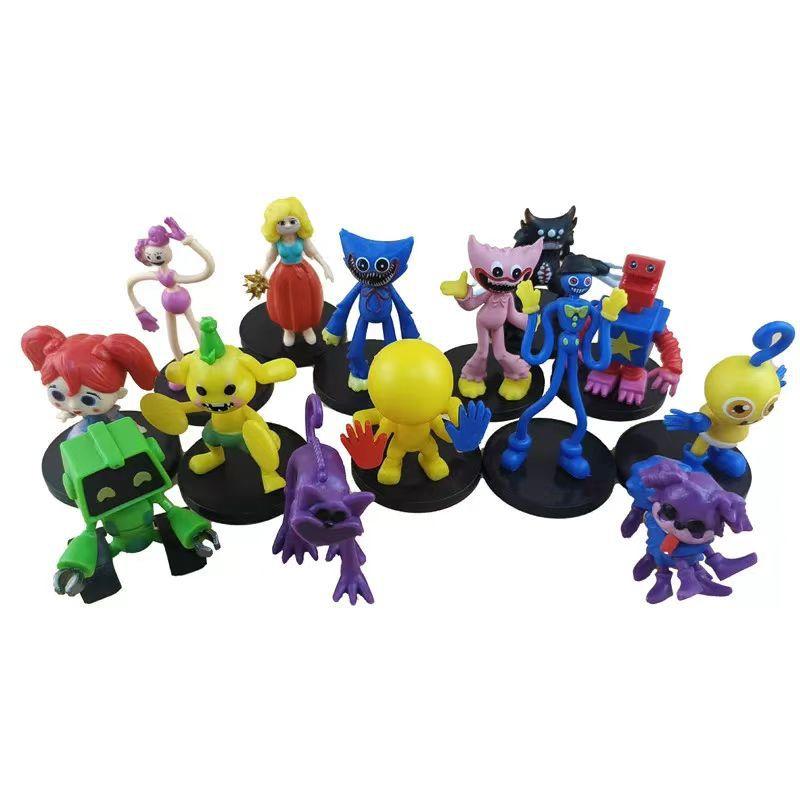 Cross-border explosion 14 Poppy's game time Q version figure doll peripheral doll model car ornament
