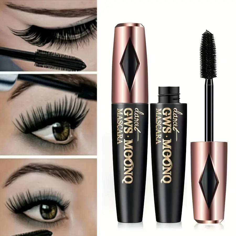 3D Fiber Beauty Mascara Long Black Lash Eyelash Extension Waterproof Eye Makeup Tool